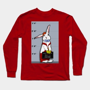 This Bunny was framed! Long Sleeve T-Shirt